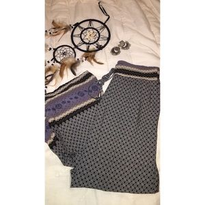 Bohemian Flowy Festival Pants